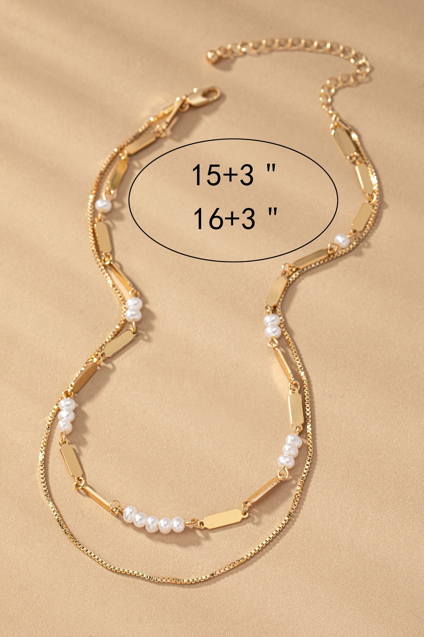 Layered Pearl Necklace