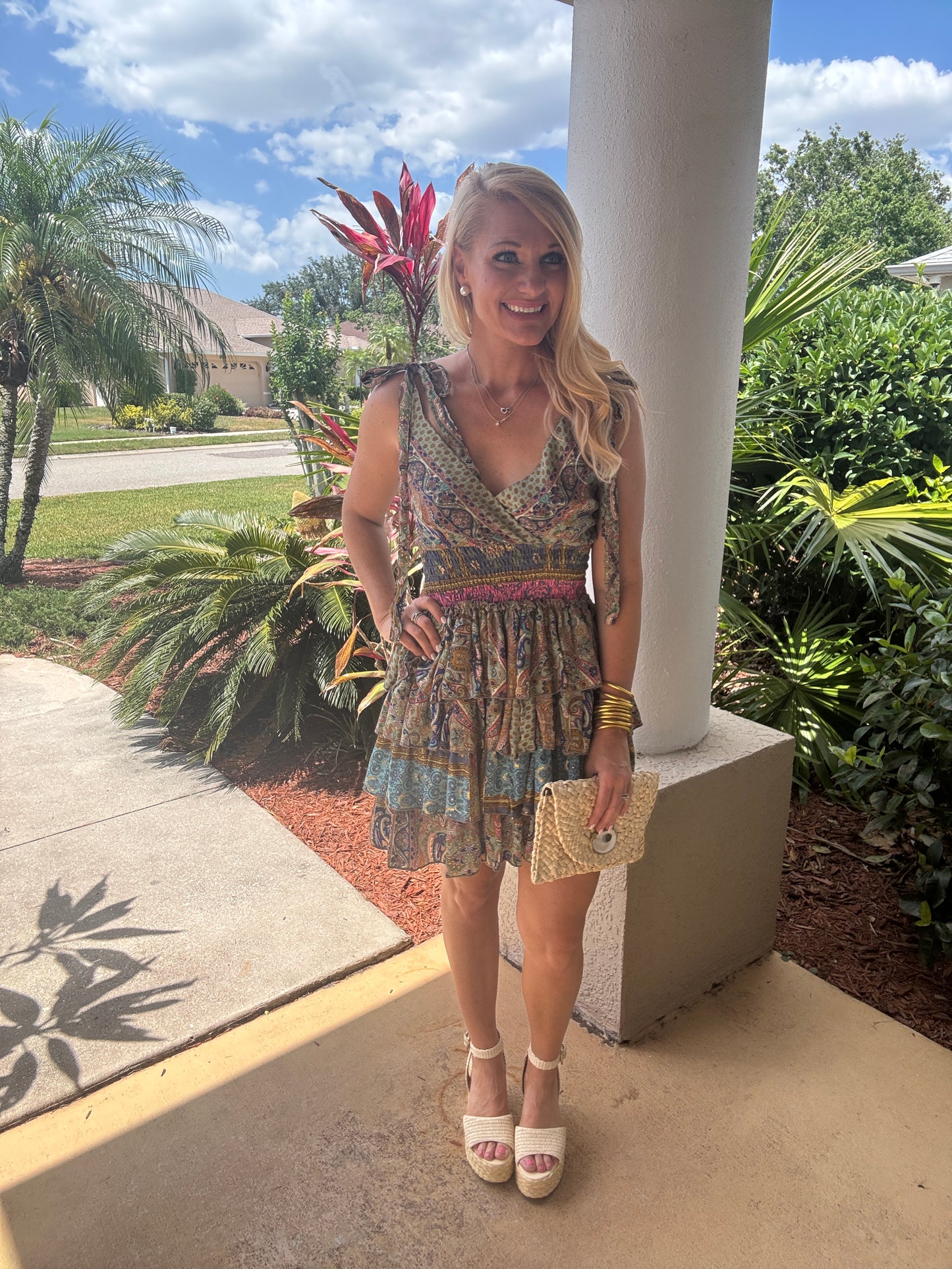 Twirl in Tuscany Dress