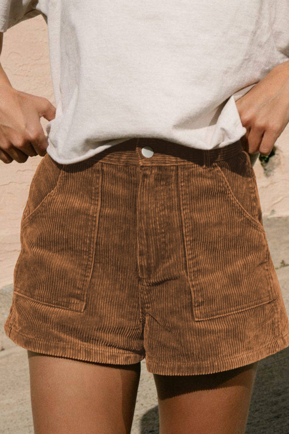 Cozy In Corduroy Shorts