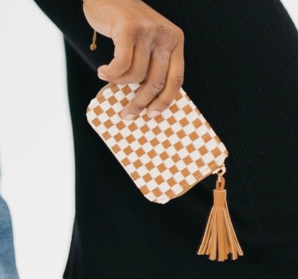 Chelsea Checkered Wallet