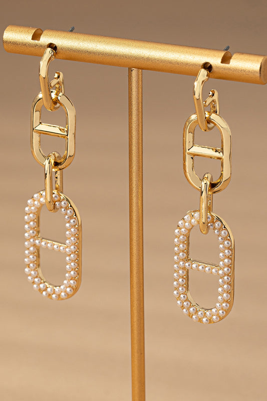 Buckle Drop Earrings