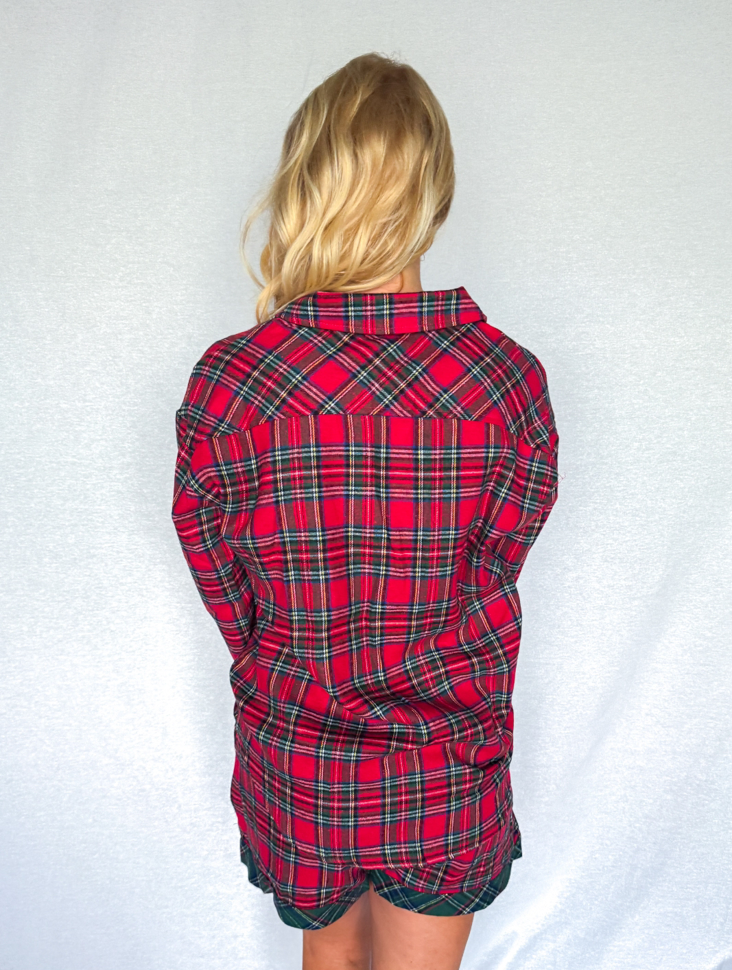 Christmas Plaid Pajama Set