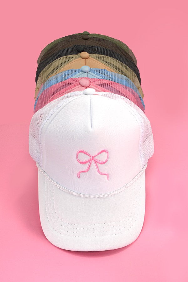 Vintage Bow Trucker Hat