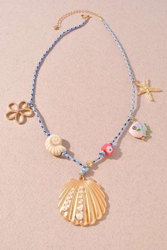 Seashell Pendant Necklace