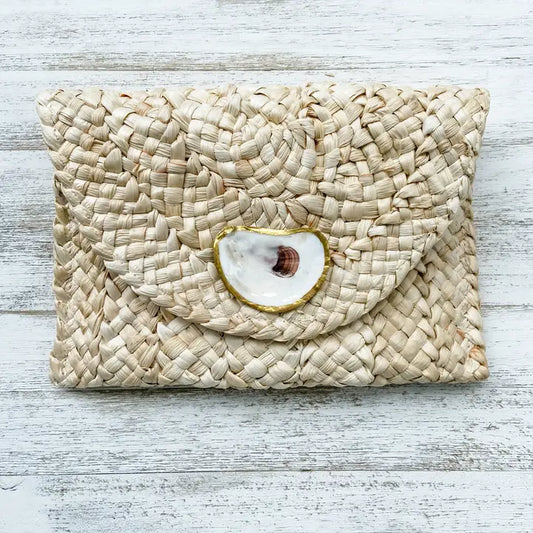 Oyster Shell Clutch